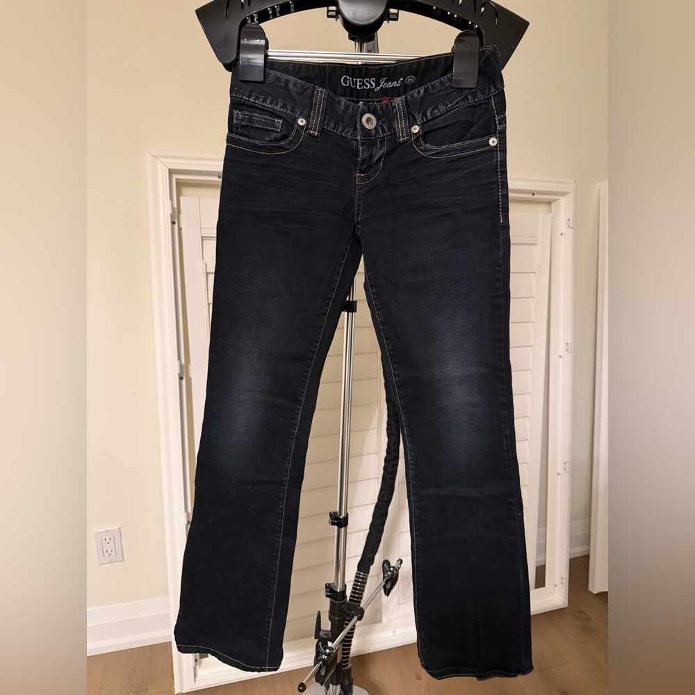 Guess Women's Dark Wash Skinny Jeans
